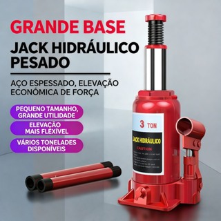 Macaco Hidráulico Garrafa 3 Toneladas Titanium Elevador Automotivo Para Carro Caminhonete Portátil Reforçado Troca Pneu em Oferta na Shopee