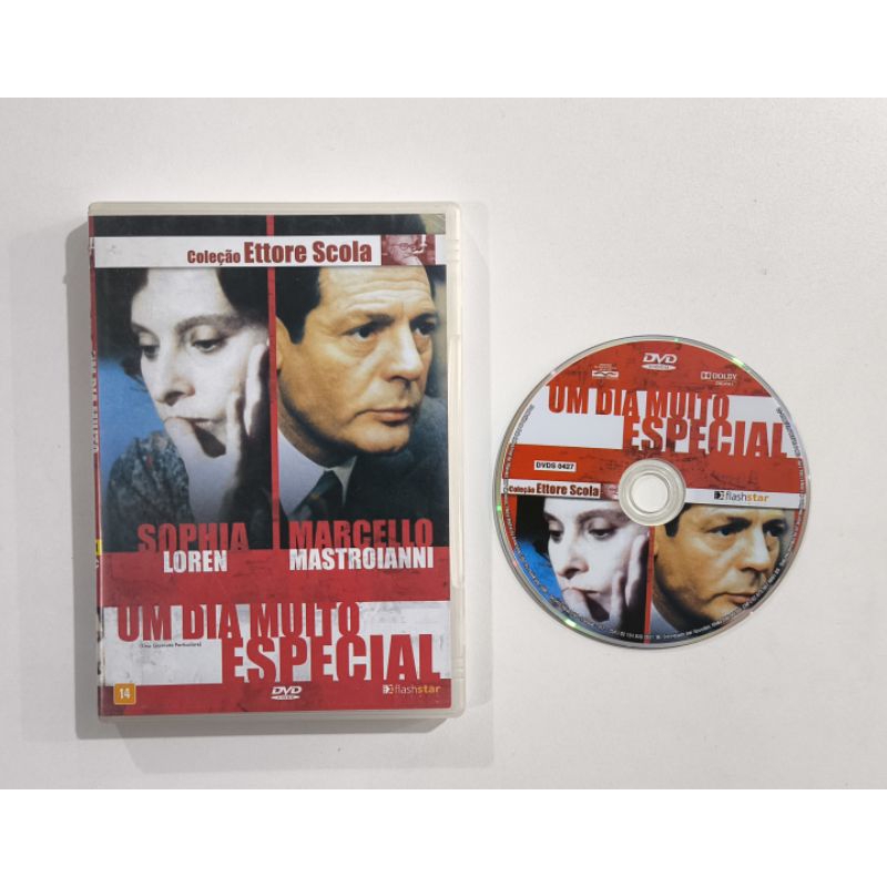Dvd Filme - Um dia muito Especial - Coleção Ettore Scola - Sophia Loren - Marcelo Mastroianni