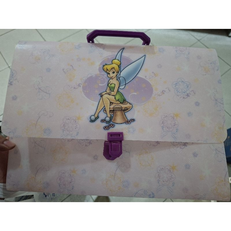 Maleta Fada Sininho Tinker Bell antigo vintage raro anos 2000