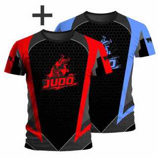 Camiseta Judô Masculina Dry Fit Esportiva para Treino e Uso Diário