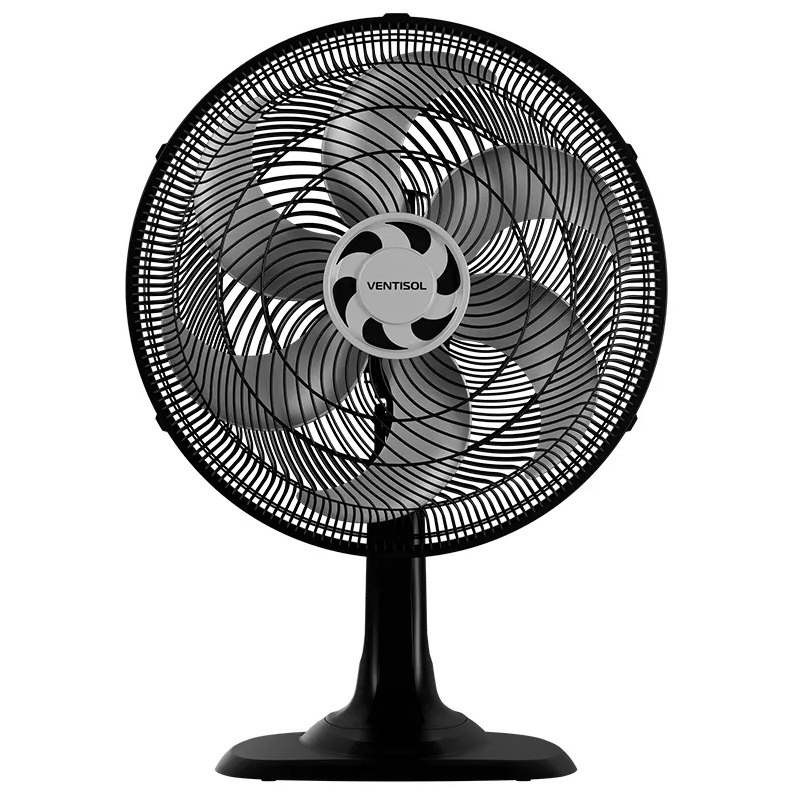 Ventilador Turbo 6 Ventisol 40cm 127V 6 Pás Potente Vento Forte Silencioso Oscilante Promoção