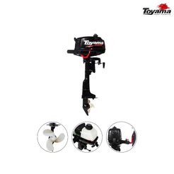 Motor De Popa Barco Leve A Gasolina 2t 3.6hp 74.6cc Toyama