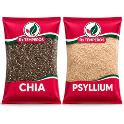 Kit Semente de Chia + Psyllium 500g Cada Natural