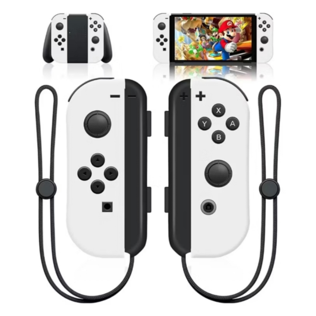 Controle Sem Fio Nintendo Switch Joypad Bluetooth LED Vibração Turbo Recarregável Alta Precisão
