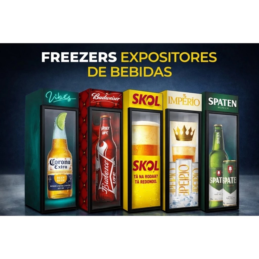 Adesivo Envelopamento Geladeira Cooler Cervejeira Expositora