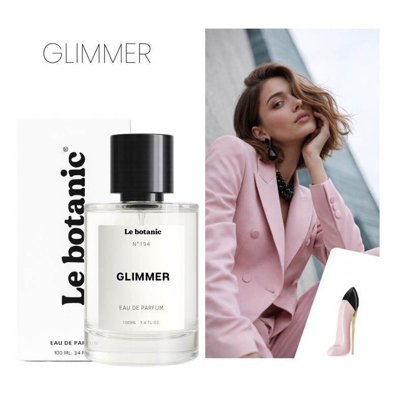 Perfume Glimmer - Le botanic -  Alta Fixação