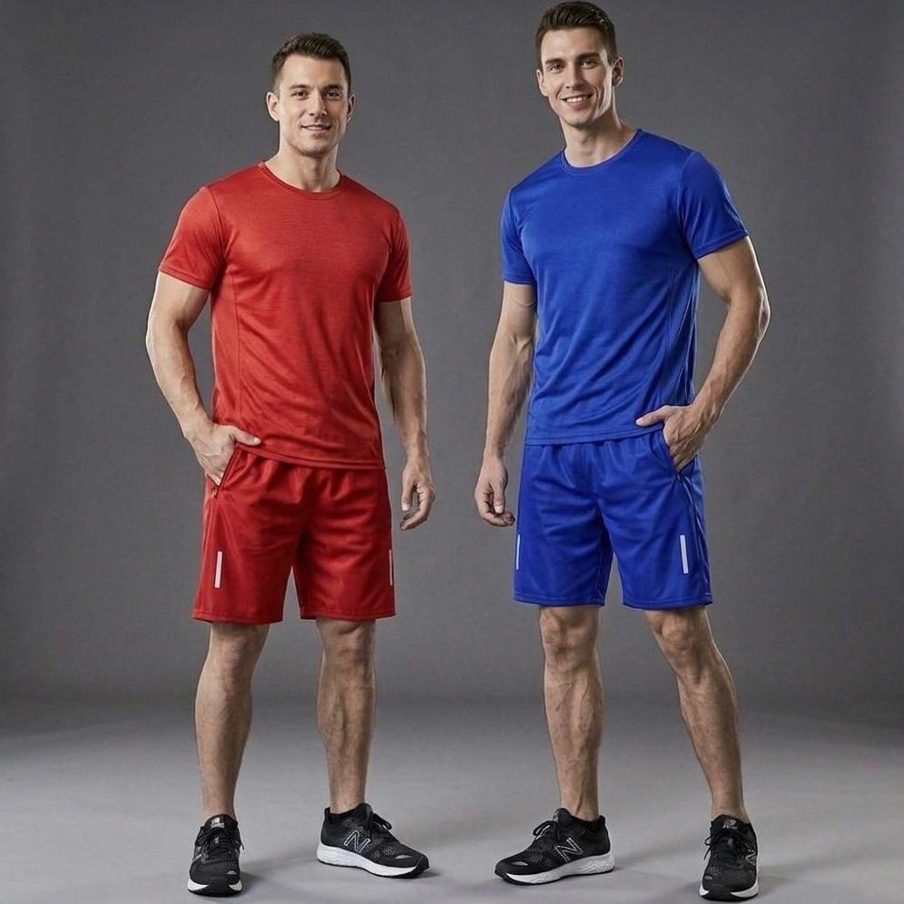 Kit 2 Bermudas Masculinas Chimpa Premium Academia Treino Com Bolso – Do P ao GG