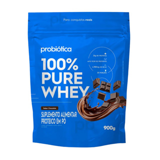 Whey Protein 100% Pure Whey (Refil) - 900g - Probiótica em Oferta na Shopee