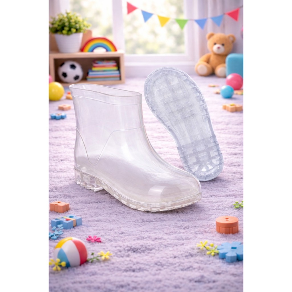 GALOCHA INFANTIL MENINO MENINA UNISSEX BOTA DE CHUVA CRIANÇA IMPERMEÁVEL ANTIDERRAPANTE