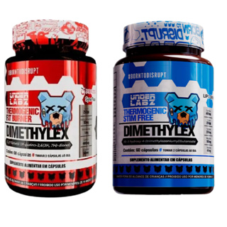 Kit Dimethylex Dia + Noite Sem Cafeína – Controle de Apetite E Metabolismo Acelerado - Under Labz em Oferta na Shopee