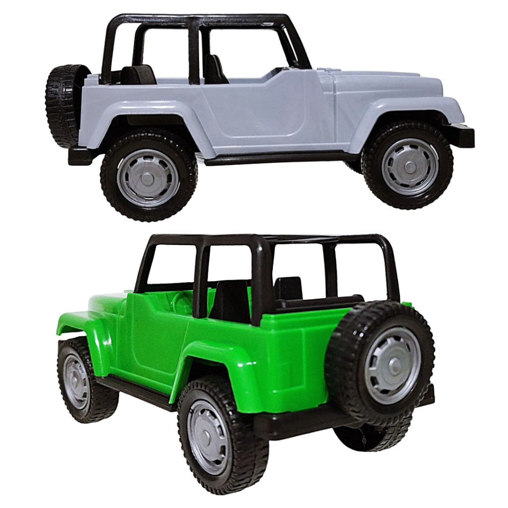 Miniatura Jeep Carrinho de Brinquedo Plástico