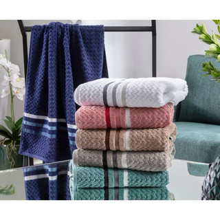 Toalha de Banho Banhão Corttex Trento Jacquard Alta Absorção Algodão Macia 80 x 150cm