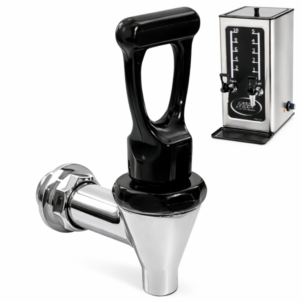 Torneira Metálica Para Cafeteira Monarcha Mc1 Mc4 Sem Visor