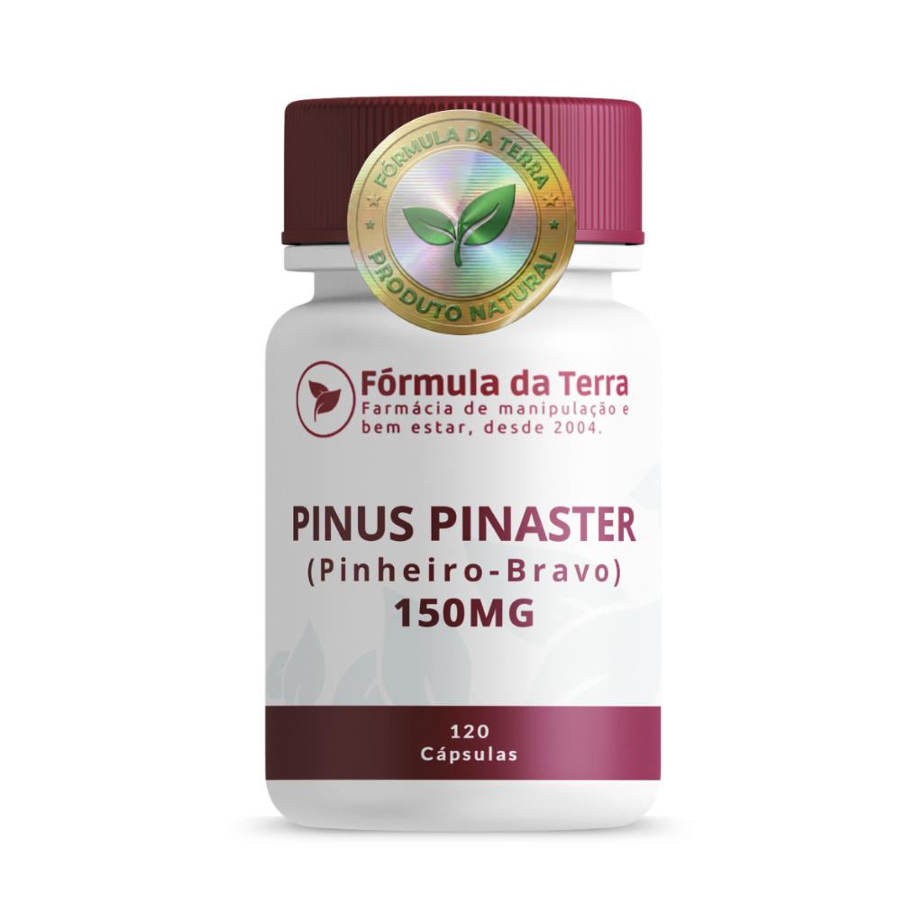 Pinus Pinaster (Pinheiro-Bravo) 150mg, 120 cápsulas