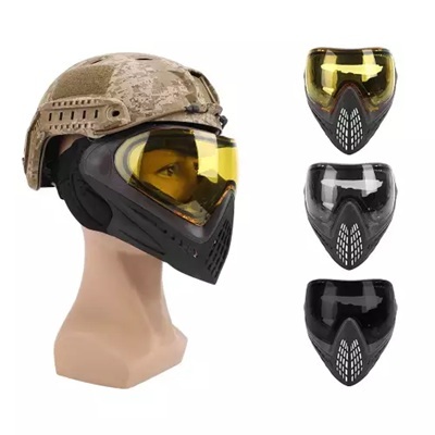 Máscara Dye FMA f1 Airsoft Lente Âmbar