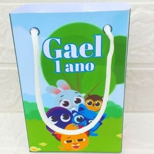 Sacolinhas Personalizadas Bolofofo | Lembrancinhas Surpresa |Festa Infantil