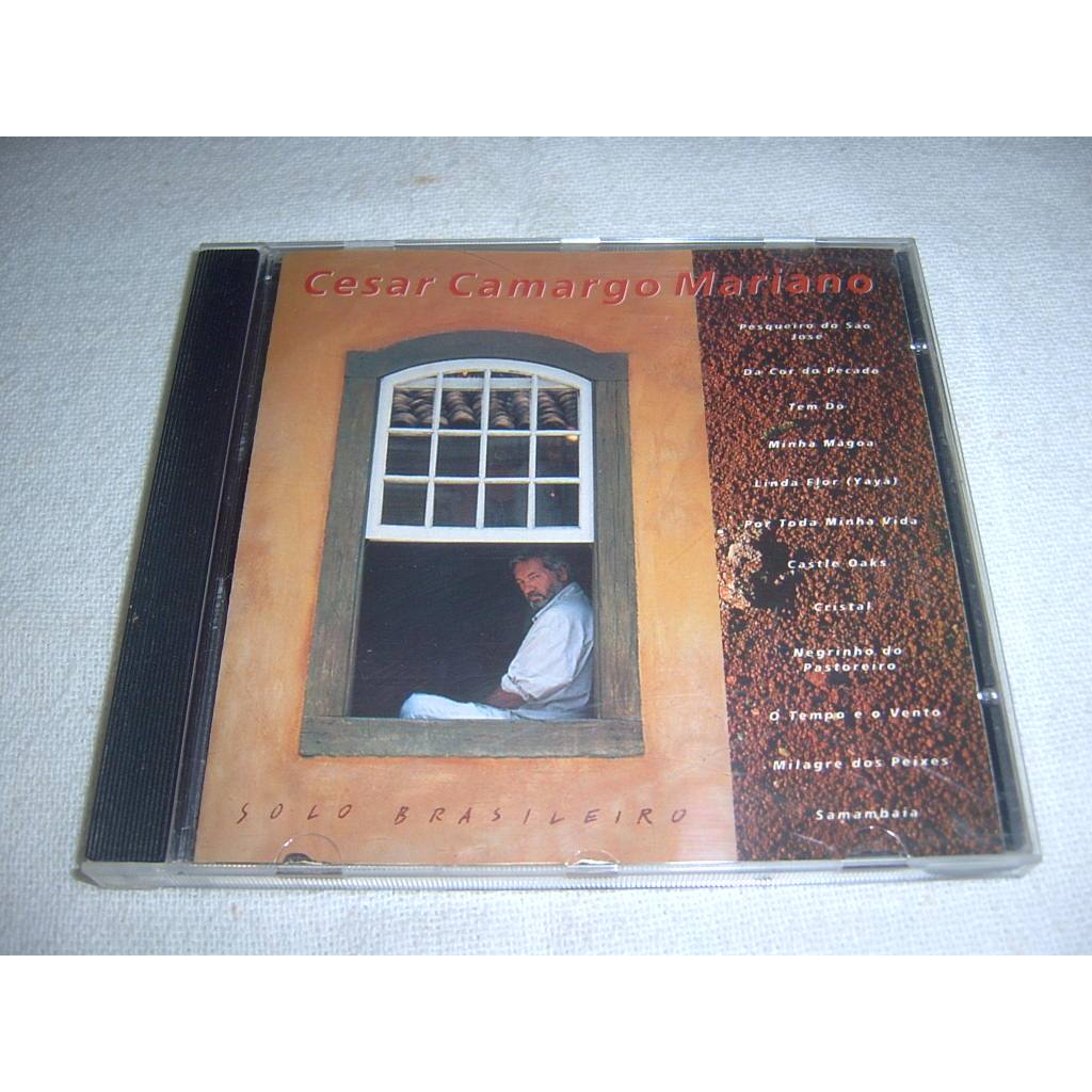 Cd Cesar Camargo Mariano - Solo Brasileiro | 1994 Jazz Mpb