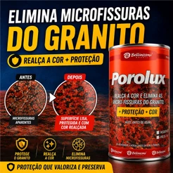 Proteção Realce de Cor Granito Claro ou Escuro 500ml ou 900ml Porolux Bellinzoni