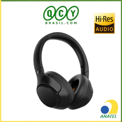 Headphone QCY H3 ANC Fone Sem Fio Bluetooth 5.4 Hi-Res, 60h Reprodução, Multiponto