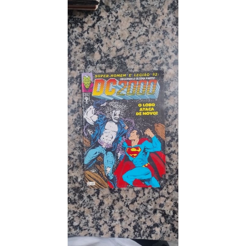 DC 2000 DC comics  lobo vs Superman editora abril