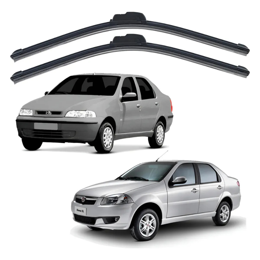 Par Palheta Limpador Parabrisa Fiat Siena Paleta Limpador Para Brisa Fiat Siena 2001 à 2013