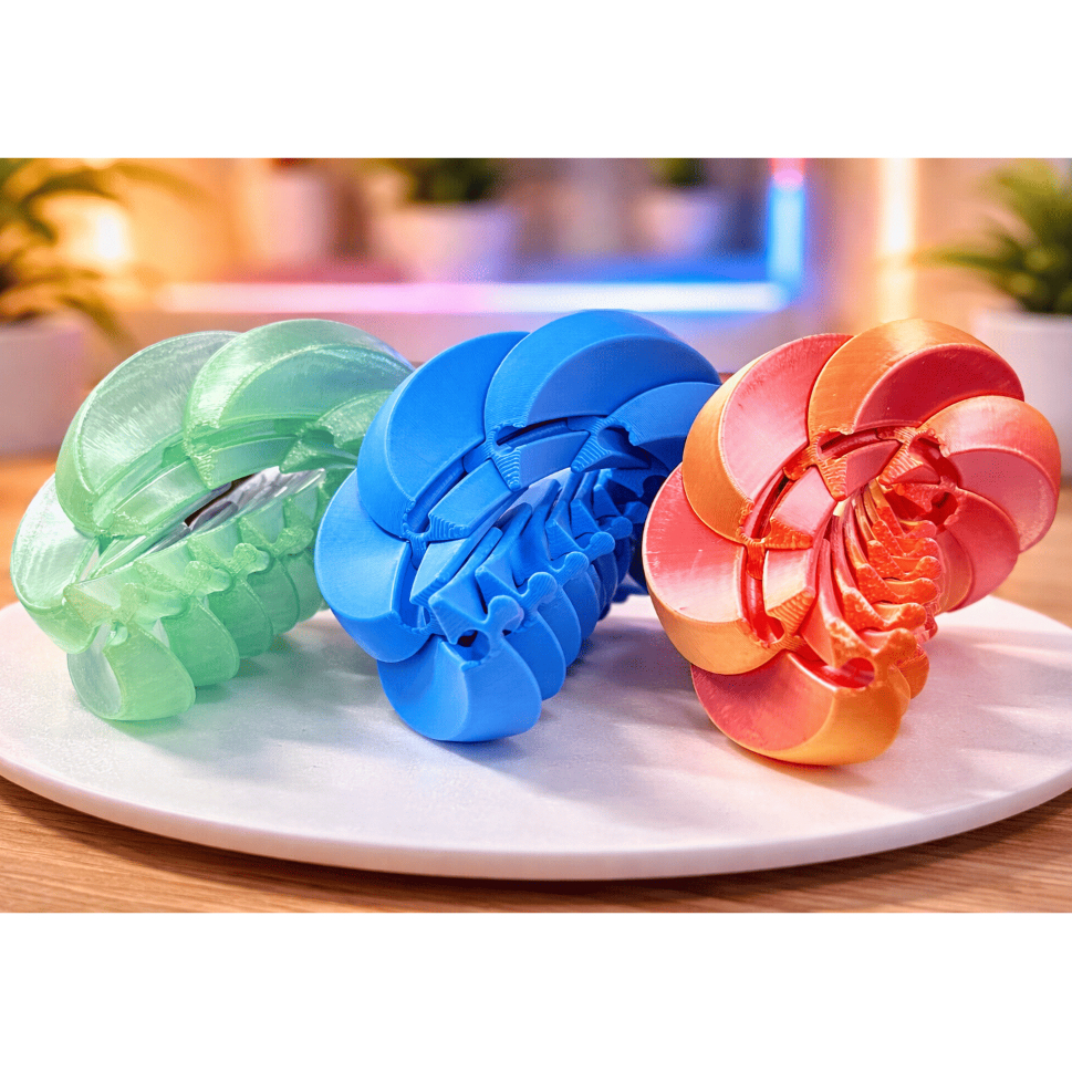 Bola Espiral Slime Fidget Toys | Anti Stress e Ansiedade | Bola Sensorial Relaxante | TDAH e Autismo