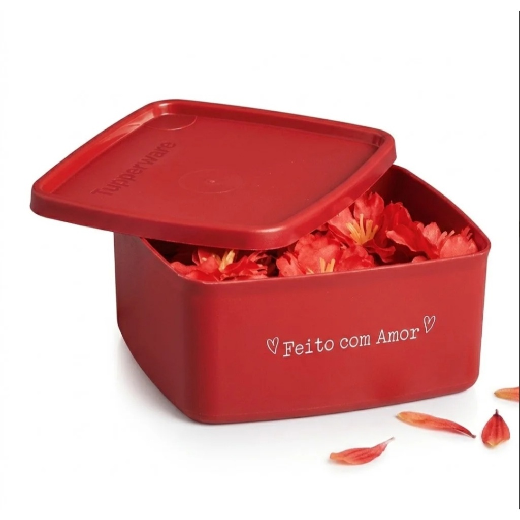 Tupperware Jeitosinho 400ml Feito com Amor