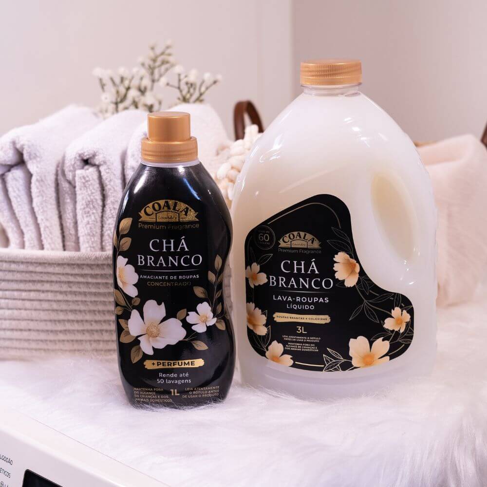 Kit 2 Lava Roupas liquido Coala Laundry Chá Branco 3L · foto 2