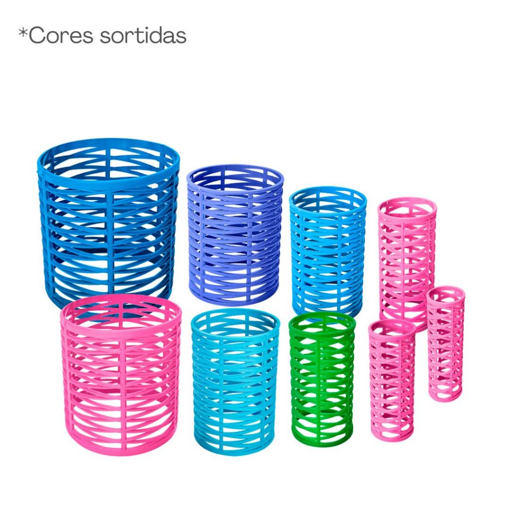 Bob Sem Capa para Cabelo com 12 Unidades
