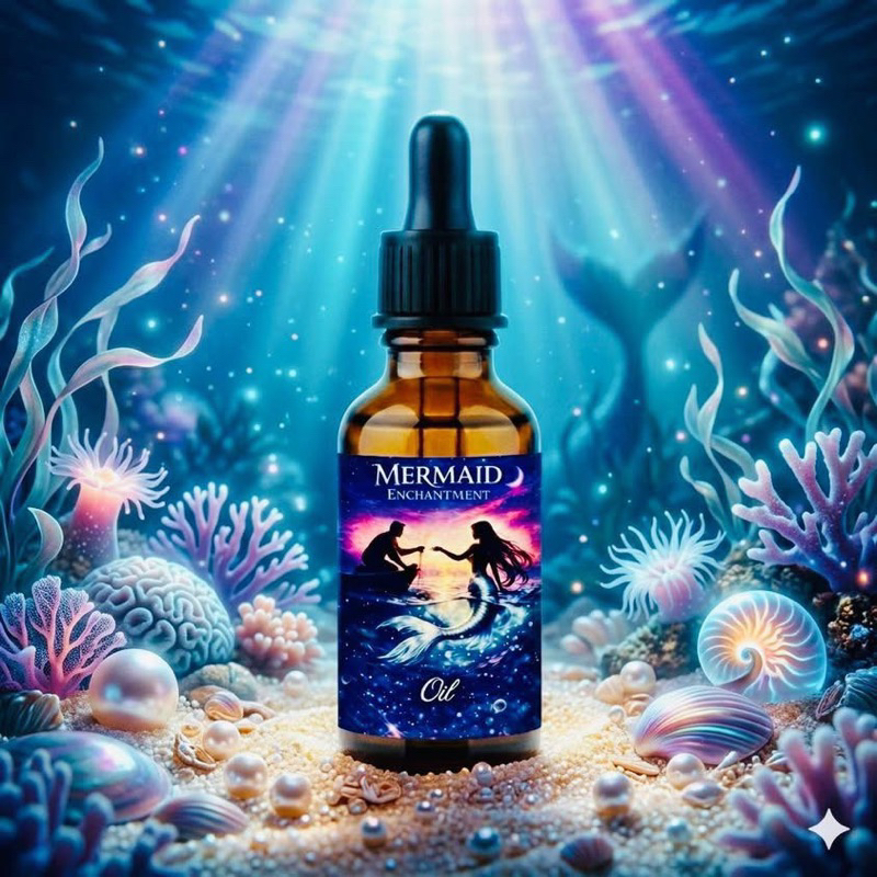 Mermaid Enchantment – Encanto da Sereia – Hoodoo – Magnetismo e Fascínio – 20ml