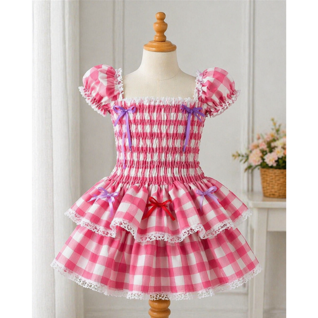 Vestido Festa Junina Infantil