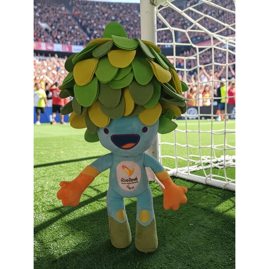 Tom, o mascote oficial dos Jogos Paralímpicos Rio 2016.
