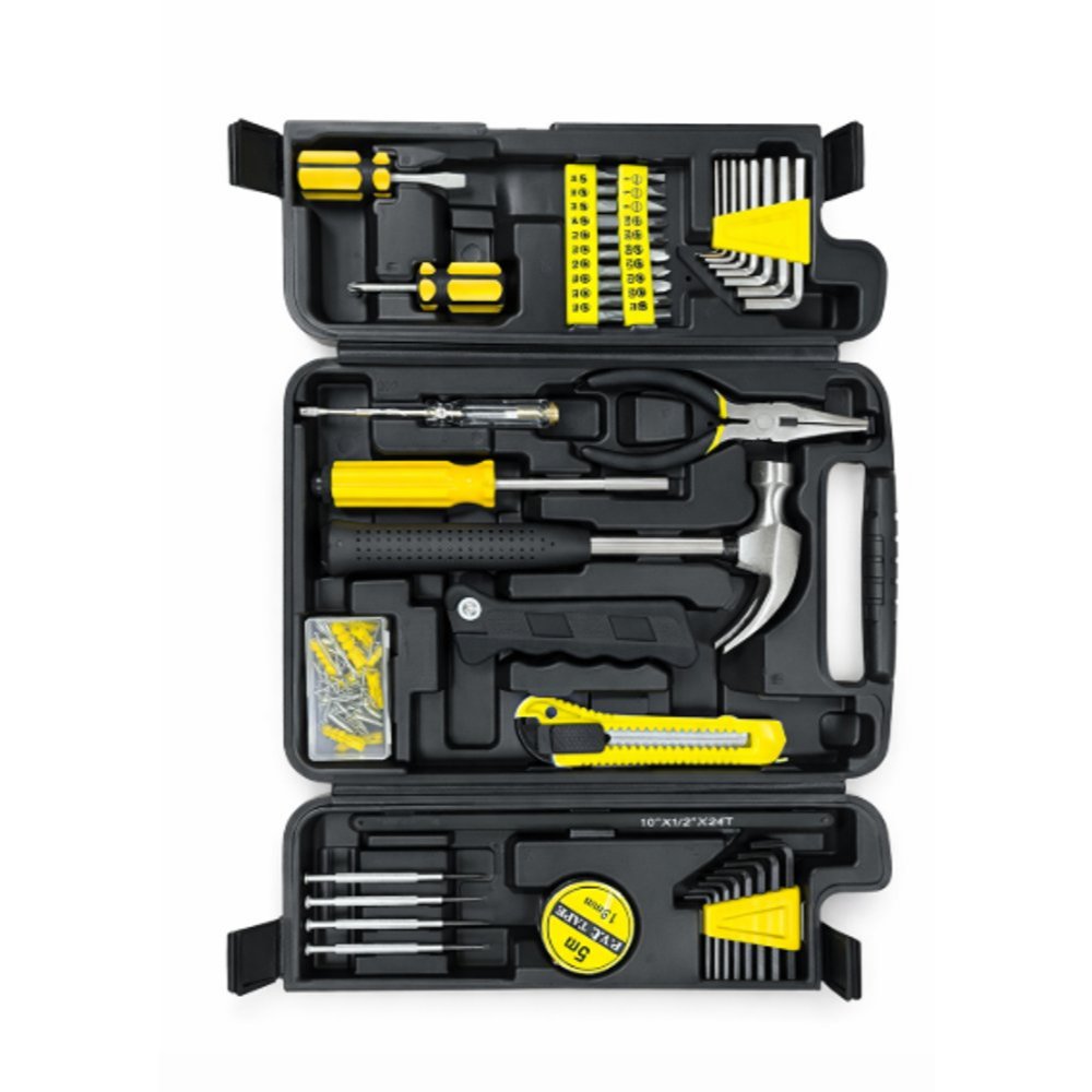 Maleta de Ferramentas 200 Peças Completa Profissional Kit Ferramentas Com Maleta Black Bull
