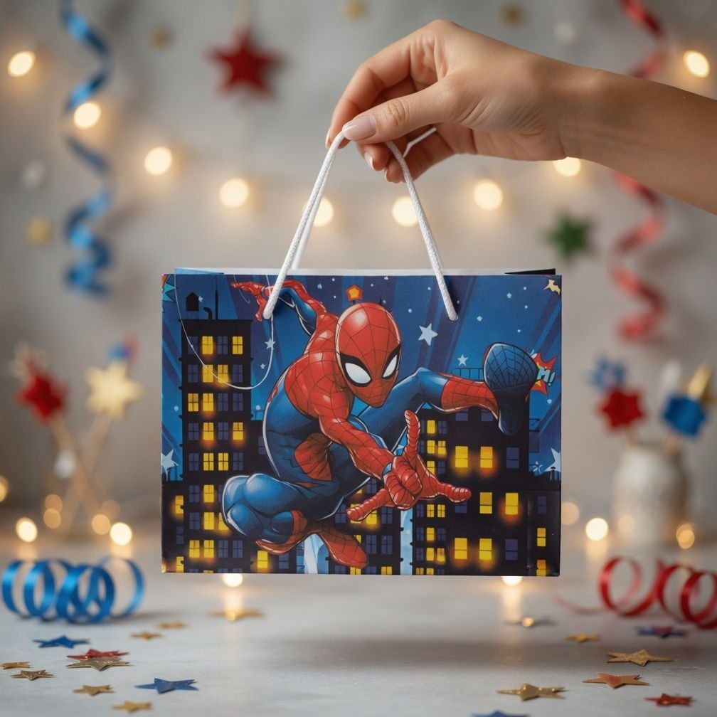 Sacolinhas  Personalizada Homem Aranha PEGUE E MONTE | Festa infantil | Envio Rápido | Lembrancinhas Personalizadas