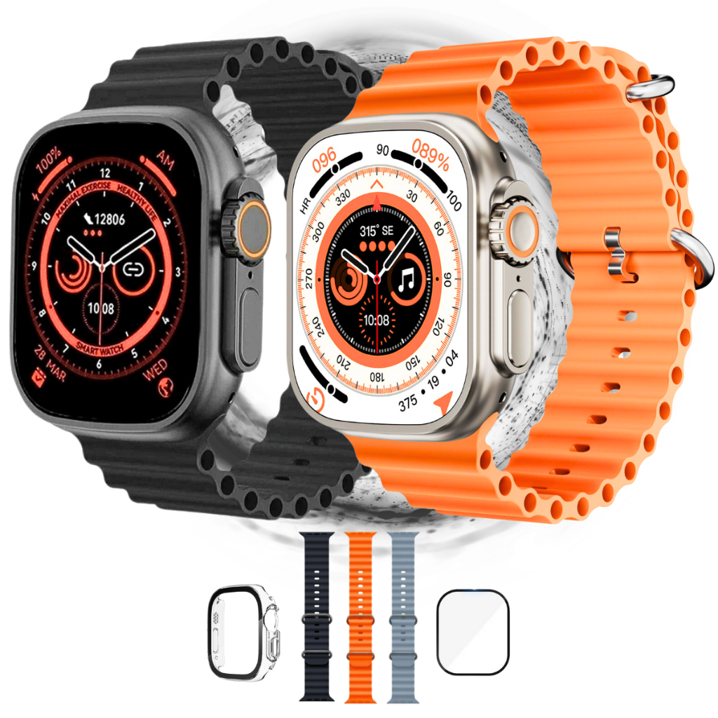 SMARTWATCH RELÓGIO ORIGINAL U9S MICROWEAR AMOLED  LIGAÇÃO WHATSAPP  GPS  NFC MASCULINO FEMININO