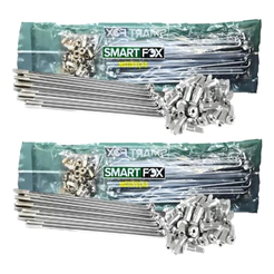 Raios Dianteiro Traseiro Inox Disco Bros 160 2019 2020 2021 Prateado 3.5 Mm