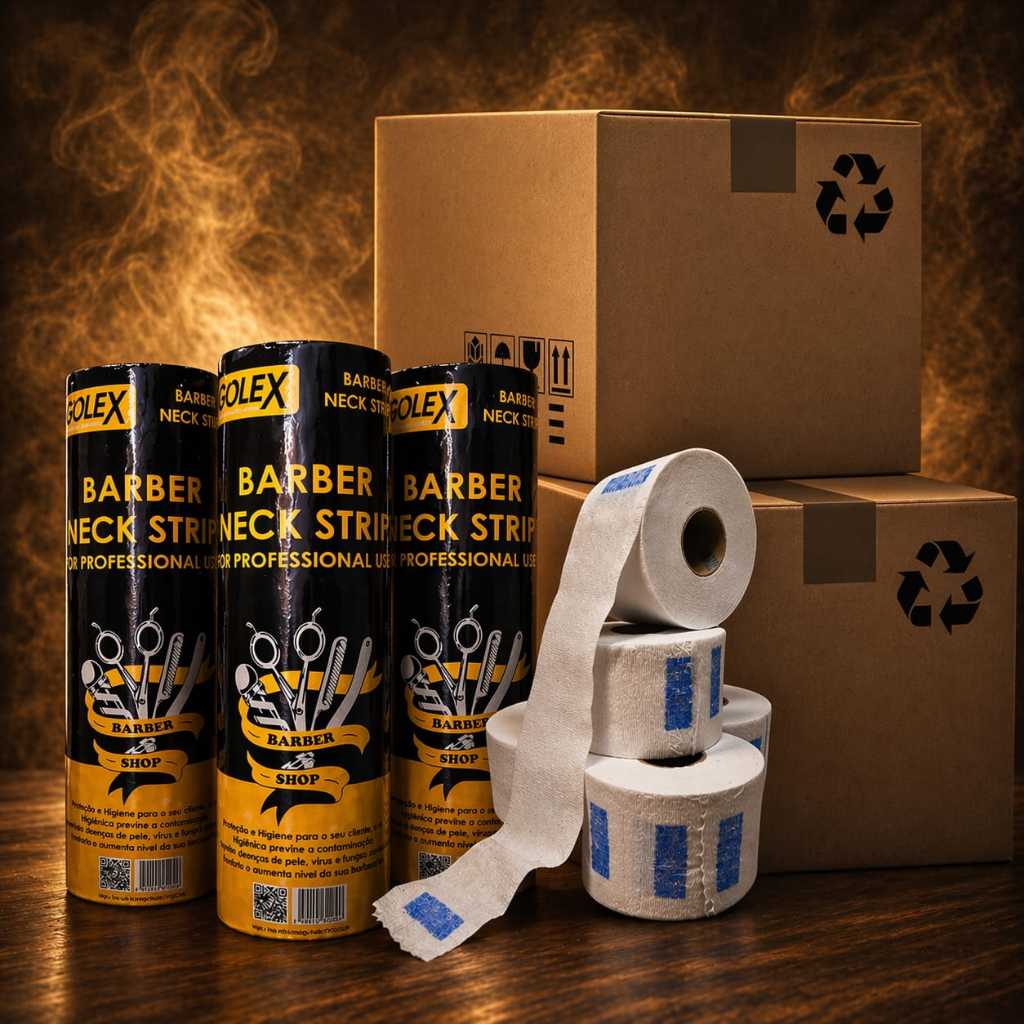 Gola higiênica Golex Caixa C/ 20 Pacotes C/ 100 Rolos | 10000 Unidades