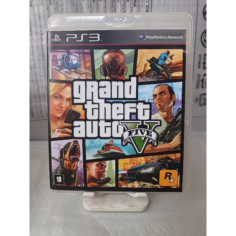 Jogo GTA 5 PS3 - Mídia Física