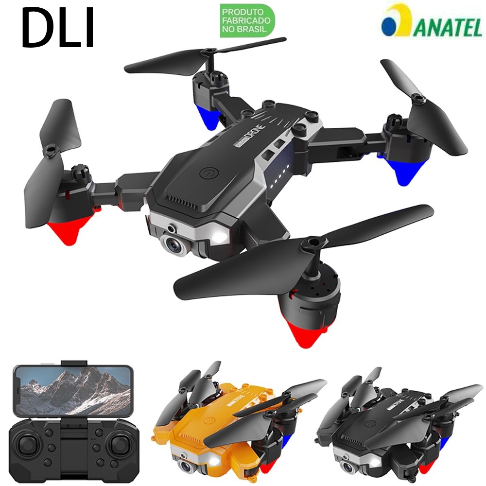 2026 Nova Mini Drone J1 Retorno com Um Clique 4K Dual Camera com Luz