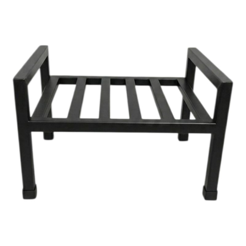 Suporte Base Bebedouro Purificador De Água Reforçado Metal Industrial Elevado Com Ventilação  Universal Preto 35x30cm