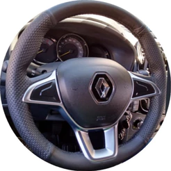 Capa Volante Costurada Arco Renault Sandero 2020 preta