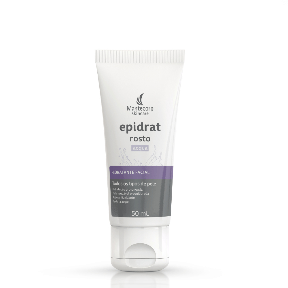 hidratante facial mantecorp epidrat rosto acqua 50ml