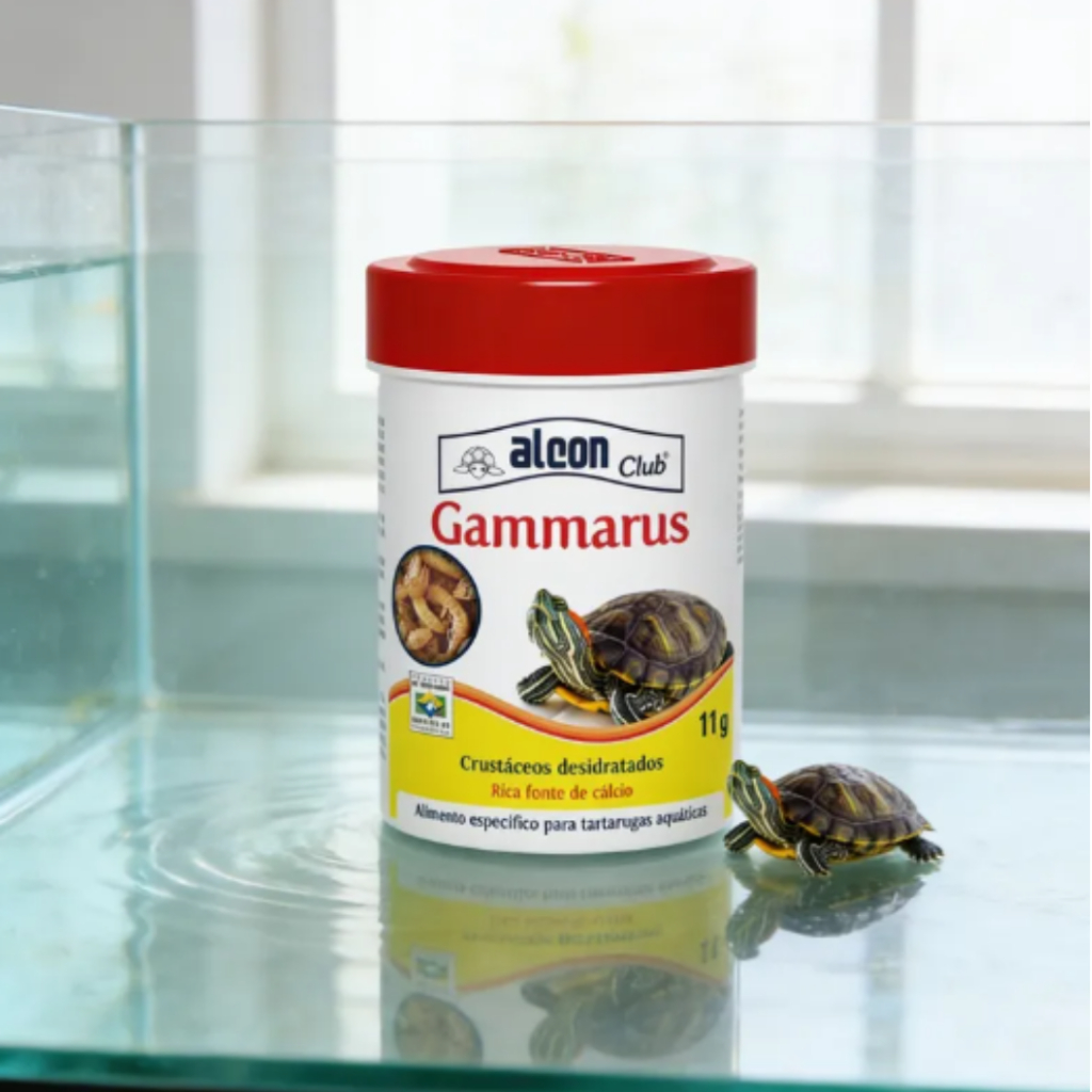 Gammarus Alcon 11g Para Tartarugas e Répteis