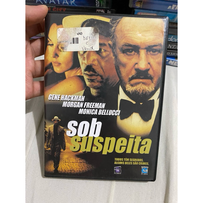 DVD Sob Suspeita (morgan freeman)
