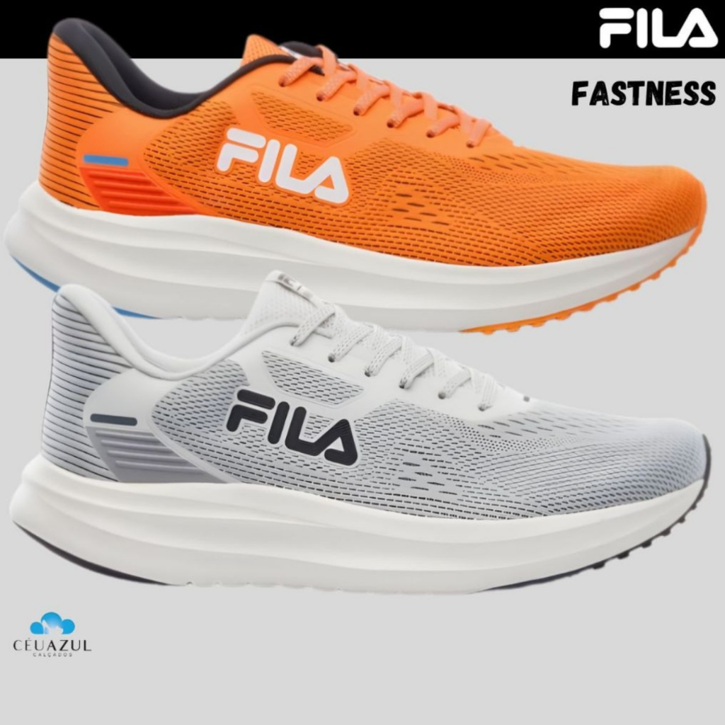 Tênis Fila Fastness Masculino Corrida Esportivo Original