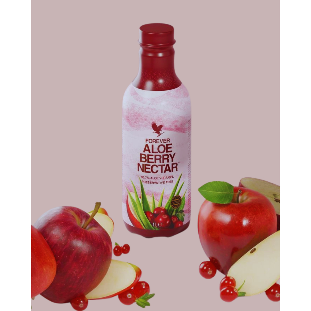 Suco de Aloe Vera Gel com Uva e Maçã Aloe Berry Néctar Forever