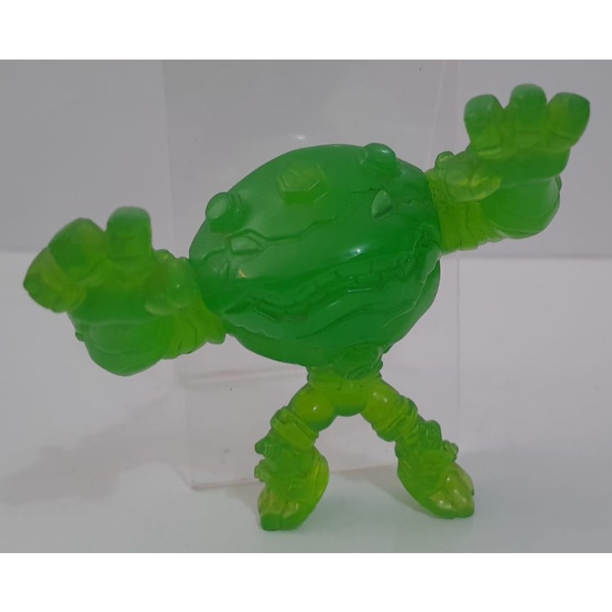 Boneco Ben 10 Bala de Canhão Cannonbolt Translúcido 6cm - Original Cartoon Network Colecionável