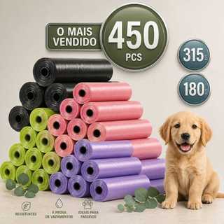 KIT CATA COCO 450/315/180/45 UN Refil Sacos Pet ULTRA RESISTENTE para Cachorro e Gato – E…