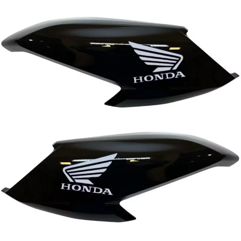 Abas de Tanque Honda CG 160 Fan 2022 a 2024 Preto Adesivada