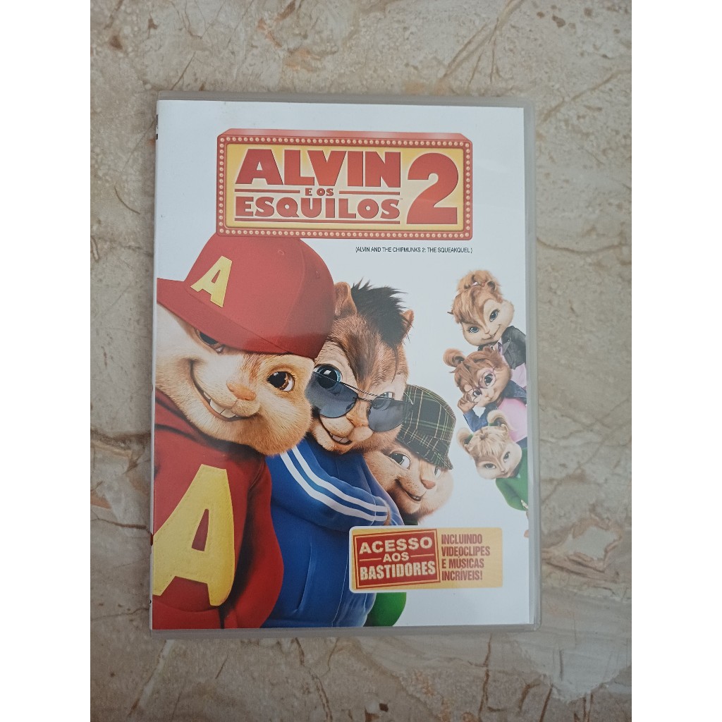 ALVIN E OS ESQUILOS 2 - DVD ORIGINAL (A)
